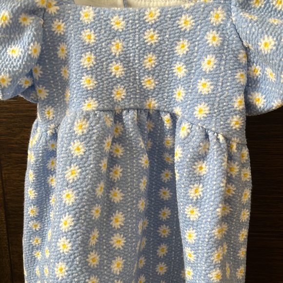 Zara Daisy Dress- Blue - Picture 2 of 2